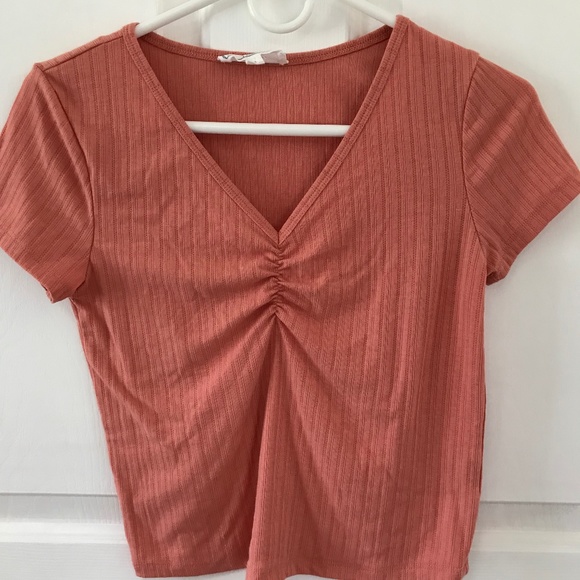 Hippie Rose short sleeve muted orange t-shirt in Women’s Junior’s Size Small - Picture 2 of 11